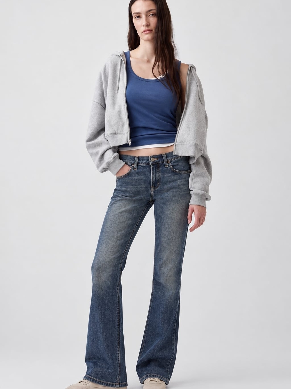 GAP Vintage Long And Lean Jeans